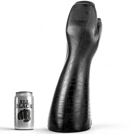 ALL BLACK - FISTING CON DILDO 39 CM