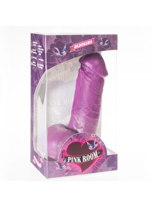 PINK ROOM - DILDO NAO REALISTICO VIOLA 16 CM