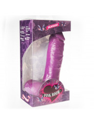 PINK ROOM - ANTON DILDO REALISTICO VIOLA 21,5 CM