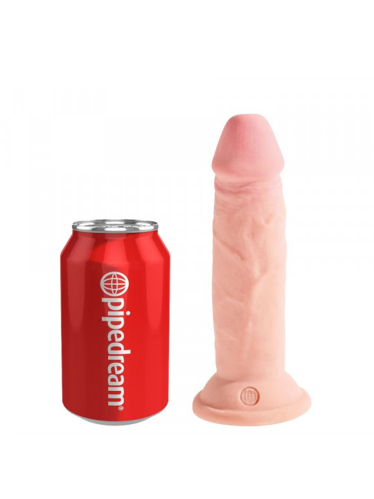 KING COCK - DILDO TRIPLA DENSIT 15 CM