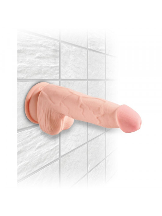 KING COCK - DILDO TRIPLA DENSIT 14 CM