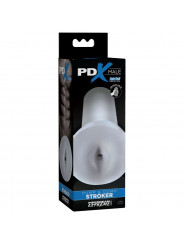 PDX MALE - POMPA E STROKER DUMP - TRASPARENTE