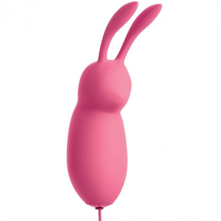 OMG - CUTE RABBIT POTENTE VIBRATORE ROSA USB