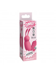 OMG - CUTE RABBIT POTENTE VIBRATORE ROSA USB