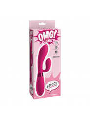 OMG - MOOD VIBRATORE IN SILICONE ROSA