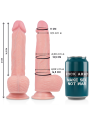 ROCKARMY - DILDO IN SILICONE LIQUIDO PREMIUM SPITFIRE 21 CM -O- 4.62 CM