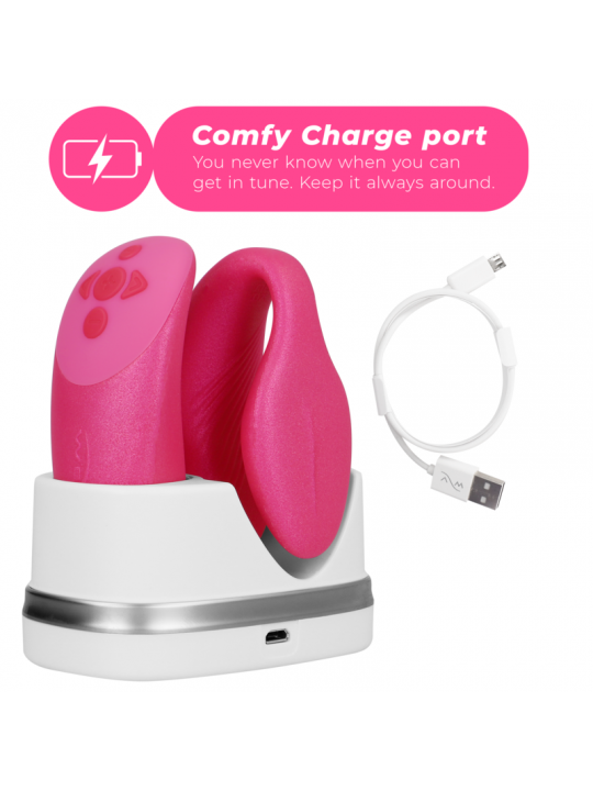 WE-VIBE - VIBRATORE CHORUS PER COPPIA CON SQUEEZE CONTROL ROSA