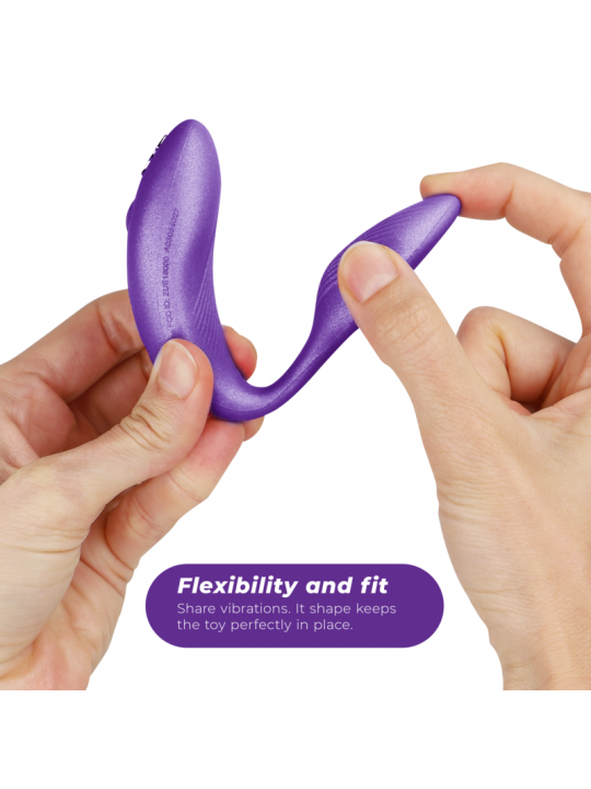 WE-VIBE - VIBRATORE CHORUS PER COPPIA CON LILAC SQUEEZE CONTROL