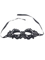 QUEEN LINGERIE - MASCHERA NERA TAGLIA UNICA