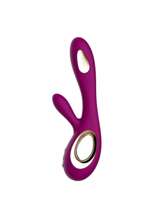 LELO - SORAYA VIBRATORE WAVE RABBIT DEEP ROSE