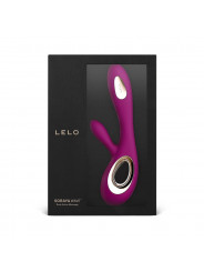 LELO - SORAYA VIBRATORE WAVE RABBIT DEEP ROSE