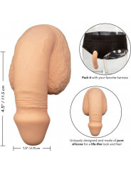 CALEXOTICS - IMBALLAGGIO IN SILICONE PENE 12.75 CM CARNE