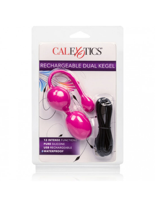 CALEXOTICS - RICARICABILE DUAL KEGEL ROSA