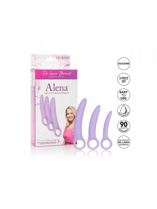 CALEXOTICS - DR LAURA BERMAN ALENA SET DI 3 DILATORI IN SILICONE