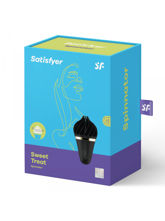 SATISFYER - SPINNATOR SWEET TREAT NERO