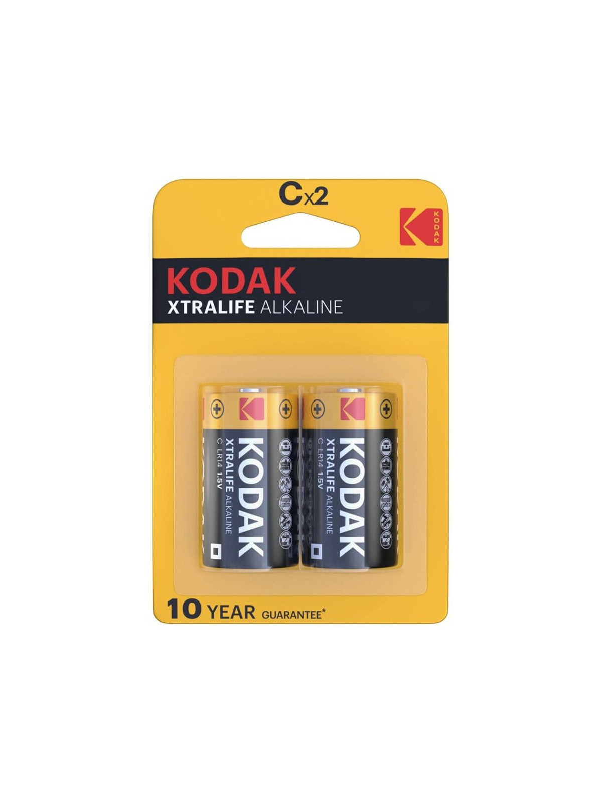 KODAK - BATTERIE ALCALINE XTRALIFE CX 2 UNITÀ