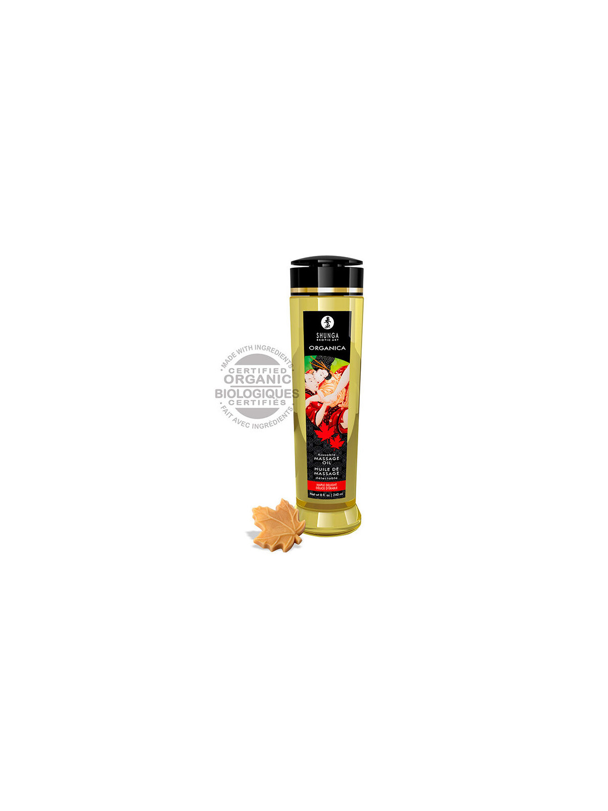 SHUNGA - OLIO DA MASSAGGIO BIOLOGICO ACERO DELIZIA 240 ML