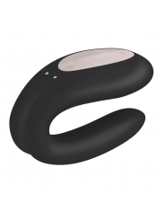 SATISFYER - DOUBLE JOY CON APP NERO