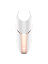 SATISFYER - STIMOLATORE E VIBRATORE TRIANGOLO LOVE BIANCO