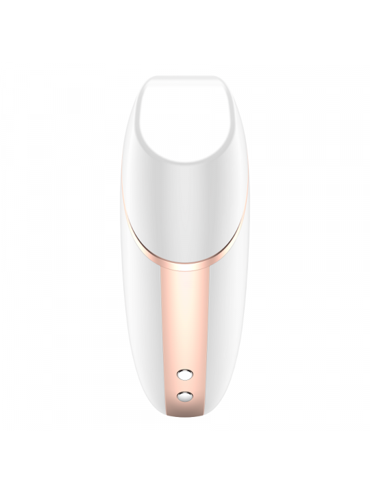 SATISFYER - STIMOLATORE E VIBRATORE TRIANGOLO LOVE BIANCO