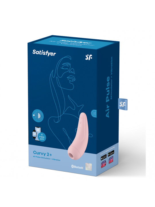 SATISFYER - CURVY 2 + ROSA