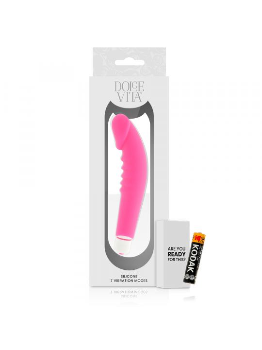 DOLCE VITA - REALISTIC PLEASURE PINK  SILICONE