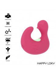 HAPPY LOKY - DITO STIMOLATORE IN SILICONE RICARICABILE DUCKYMANIA