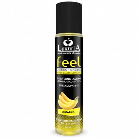 INTIMATELINE - LUXURIA FEEL BANANA LUBRIFICANTE A BASE ACQUA 60 ML