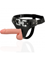 HARNESS ATTRACTION - DELUXE CON VIBRAZIONI REALISTICHE 18 CM -O- 4.5 CM