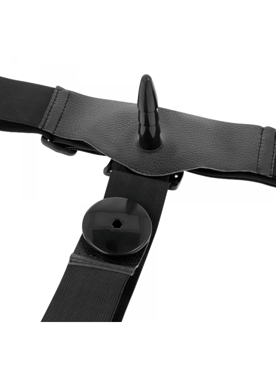 HARNESS ATTRACTION - HARRIS DOPPIA PENETRAZIONE CON VIBRAZIONE 18 CM -O- 3.5 CM