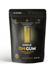 WUG GUM - ON CAFFEINE, GINSENG AND GUARANA GUM 10 UNITS