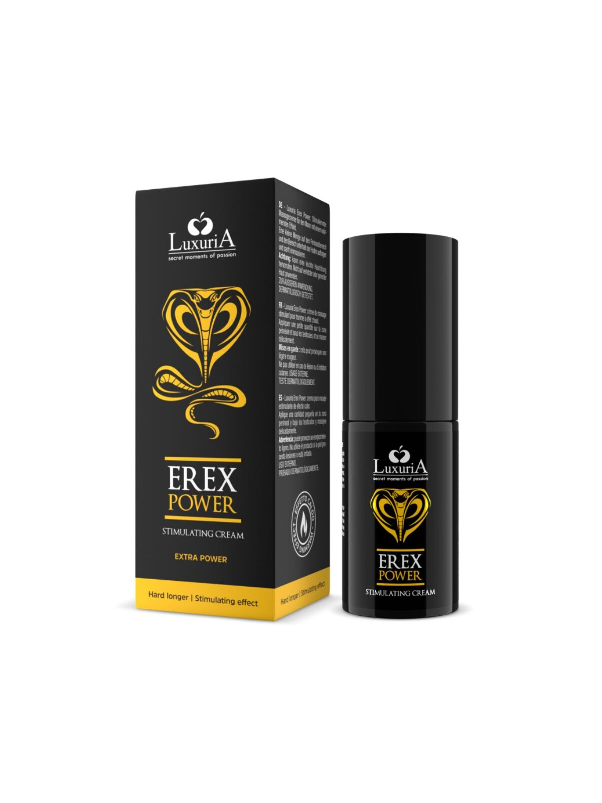 INTIMATELINE LUXURIA - EREX POWER HARD CREMA PENE PIÙ LUNGO 30 ML