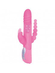 SEVEN CREATIONS - E RABBIT TRIPLE PLAY VIBRATORE TRIPLA STIMOLAZIONE ROSA