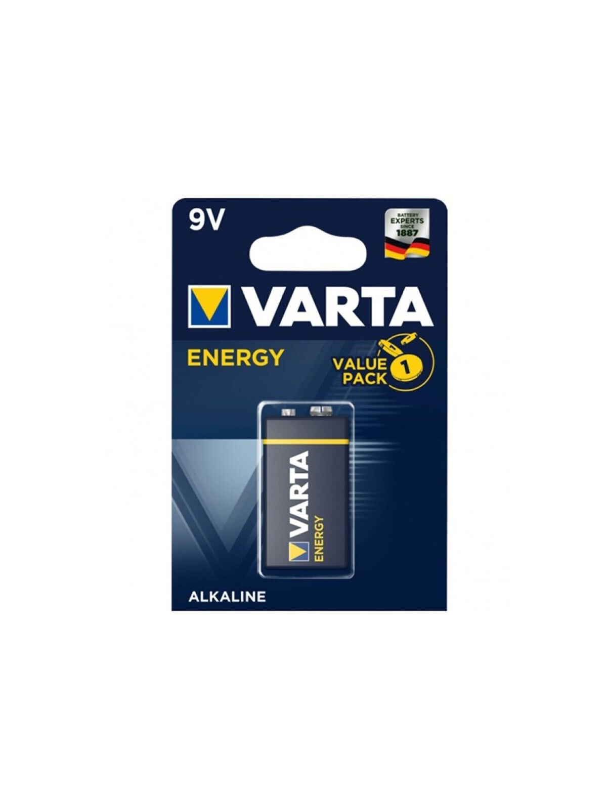 VARTA - BATTERIA ENERGY 9V LR61 1 UNITÀ