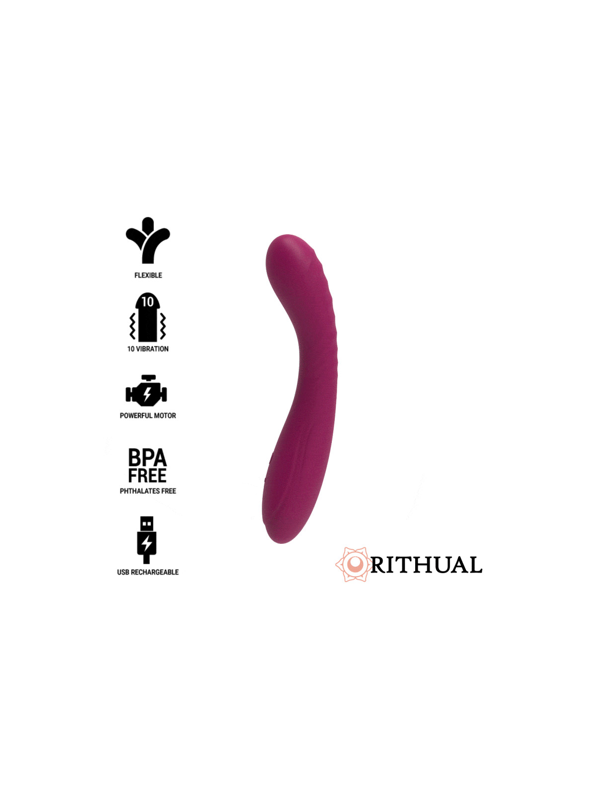 RITHUAL - STIMOLATORE E KRIYA G-POINT RICARICABILE ORCHIDEA