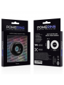 POWERING - ANELLO PER PENE SUPER FLESSIBILE E RESISTENTE 3,5 CM NERO