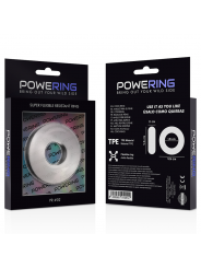 POWERING - ANELLO PER PENE SUPER FLESSIBILE E RESISTENTE 4,5 CM TRASPARENTE