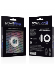 POWERING - ANELLO PER PENE SUPER FLESSIBILE E RESISTENTE 3,8 CM PR04 TRASPARENTE