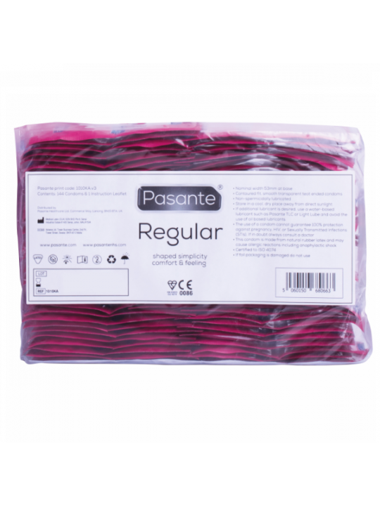 PASANTE - PRESERVATIVO GAMMA REGOLARE 144 UNIT