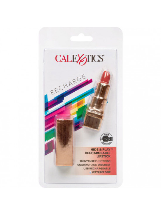 CALEXOTICS - BALA ROSSETTO RICARICABILE HIDE & PLAY ROSSO