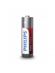 PHILIPS - POWER BATTERIA ALCALINA AA LR6 BLISTER * 4