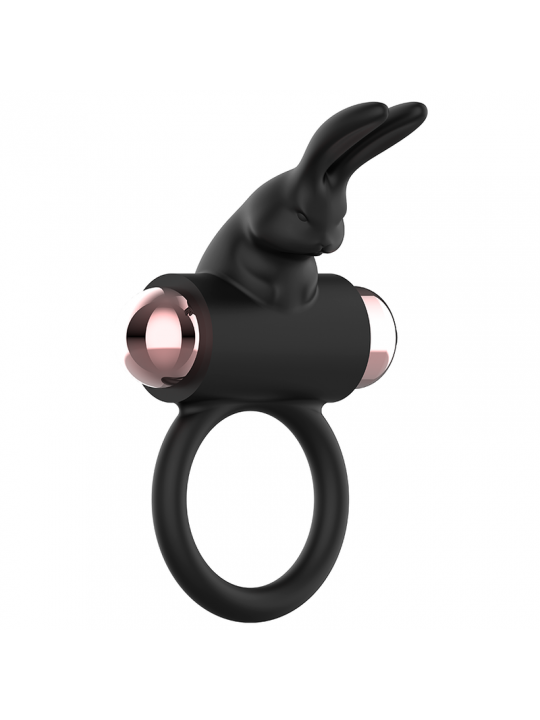 COQUETTE CHIC DESIRE - ANELLO DA CAZZO CON VIBRATORE NERO/ORO