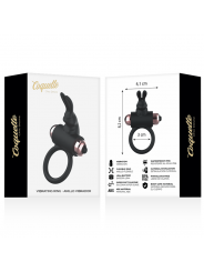 COQUETTE CHIC DESIRE - ANELLO DA CAZZO CON VIBRATORE NERO/ORO