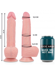 ROCKARMY - SILICONE LIQUIDO PREMIUM HAWK REALISTICO 22 CM -O- 4.6 CM