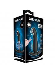 MR PLAY - MASSAGGIATORE PROSTATICO NERO RICARICABILE