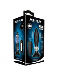 MR PLAY - SPINA CON TELECOMANDO SFERE ROTANTI NERE