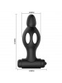 MR PLAY - PLUG ANALE IN SILICONE CON VIBRAZIONE