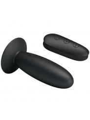 MR PLAY - PLUG ANALE CON TELECOMANDO VIBRAZIONE NERO