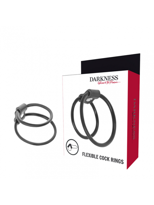 DARKNESS - ANELLI PER PENE DUO POTENZIATORI.