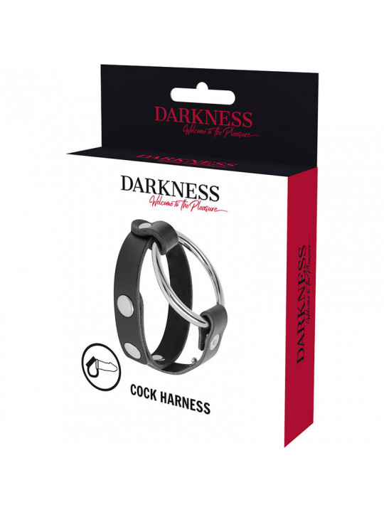 DARKNESS - ANELLO BDSM PER CAZZO E TESTICOLI